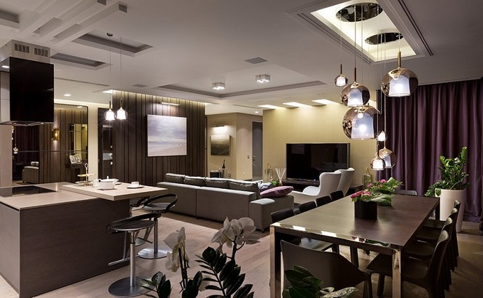 Have a Look at the Fountain Square Apartments by Nataly Bolshakova > Interiror Design Blogs > The latest news on interior design > #interiordesign #natalyabolshakova #interiordesignblogs