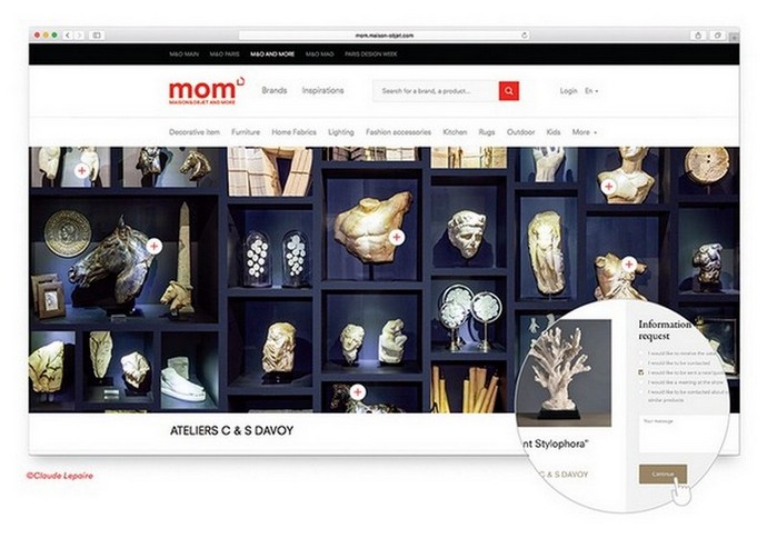 Maison et Objet 2018: Explore All the Features of the MOM Platform > Interior Design Blogs > The latest news and trends in the interior design world > #momplatform #maisonetobjet2018 #interiordesignblogs