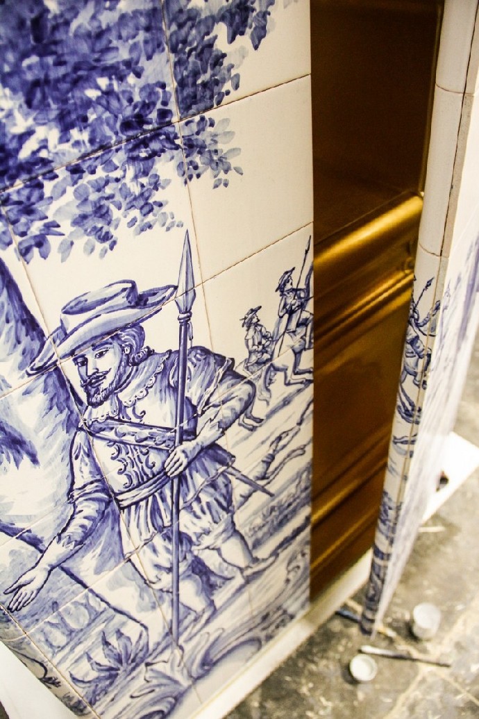 The Amazing Set of Furniture Designs Inspired by the Art of Azulejos