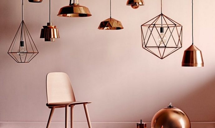 Interior Design Trends 2018: The Copper Metal Trend > Interior Design Trends > The latest news and trends in interior design > #interiordesigntrends2018 #metalcoppertrend #interiordesignblogs