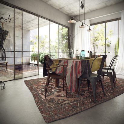 Be Stunned By The Amazing Design Of This Vintage Industrial Home