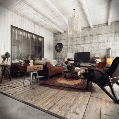 Be Stunned By The Amazing Design Of This Vintage Industrial Home