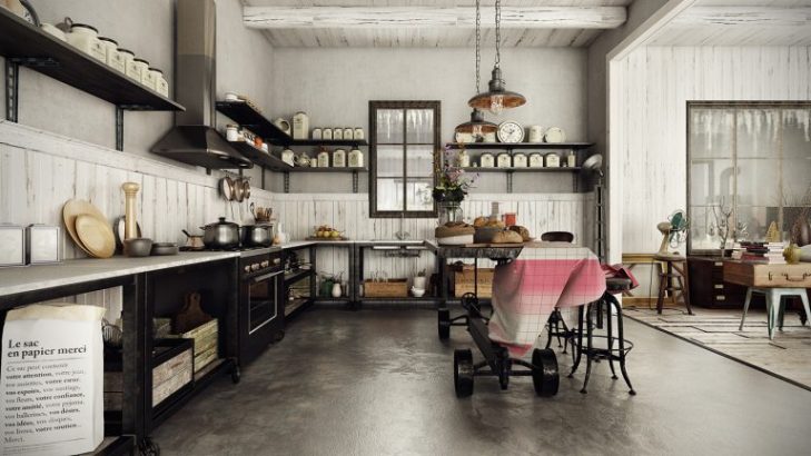 Be Stunned By The Amazing Design Of This Vintage Industrial Home