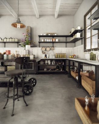 Be Stunned By The Amazing Design Of This Vintage Industrial Home