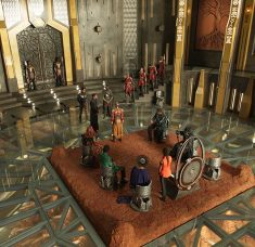 Black Panther Makes Oscar History with Futuristic Design