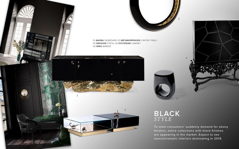 Interior Design: See How To Style Black Pieces With This Moodboard